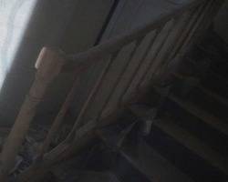 Décapage escalier et rambarde en bois