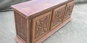 mobilier aérogommé